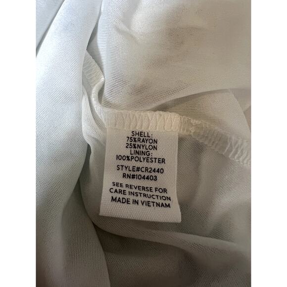 NWT Blu Pepper Blue/White Floral Dress Size Small - Picture 7 of 7